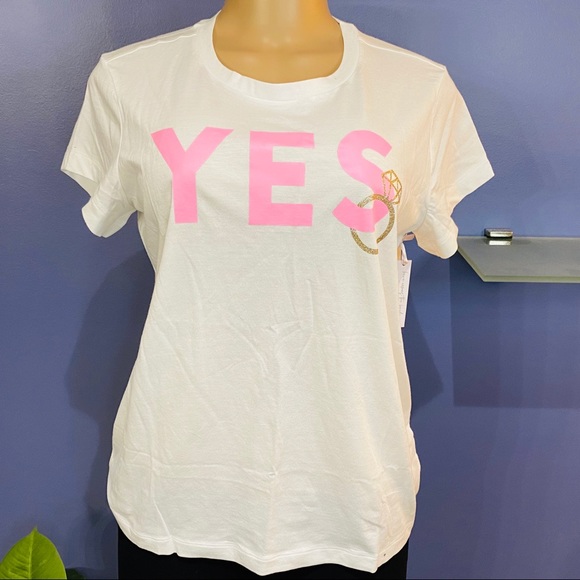 Victoria's Secret YES Bride Engagement Shirt - Picture 2 of 5